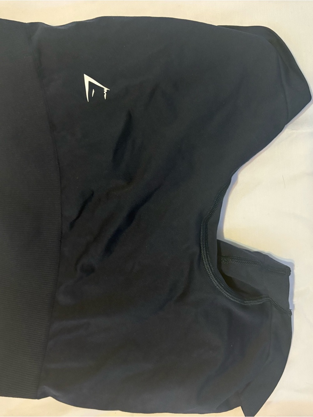 Womens small navy blue gym shark.